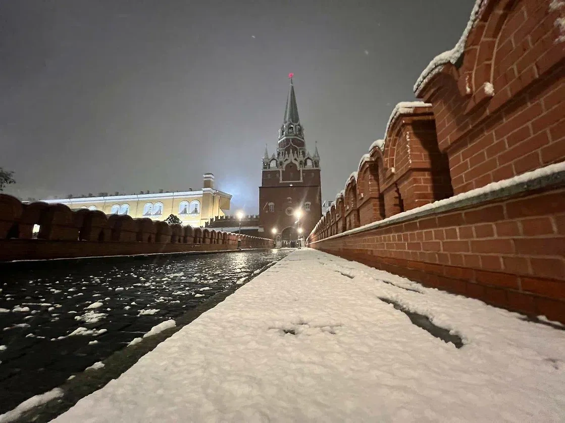 Снег в Москве. Фото © Life.ru 