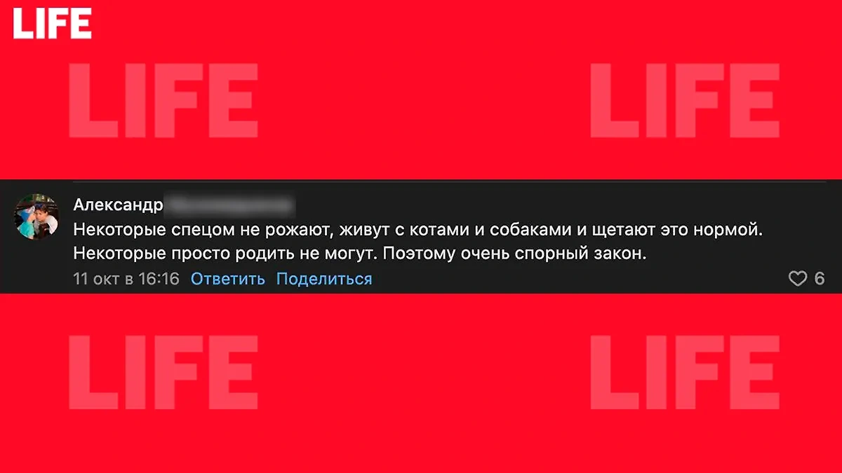 Читатель Life.ru оценил предложение о введение налога на бездетность. Фото © Life.ru