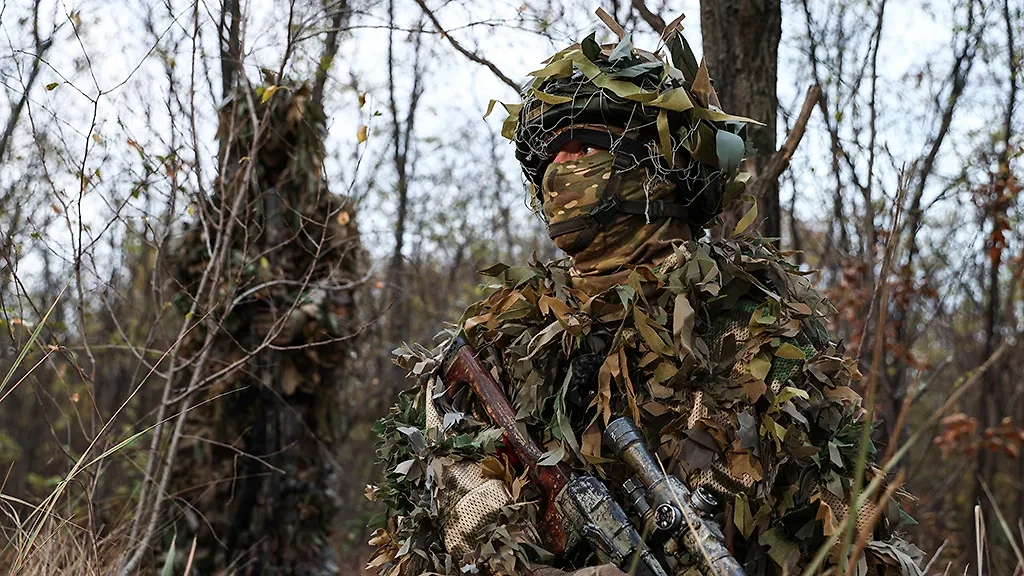 Российские военные в зоне СВО. Фото © ТАСС / Александр Река