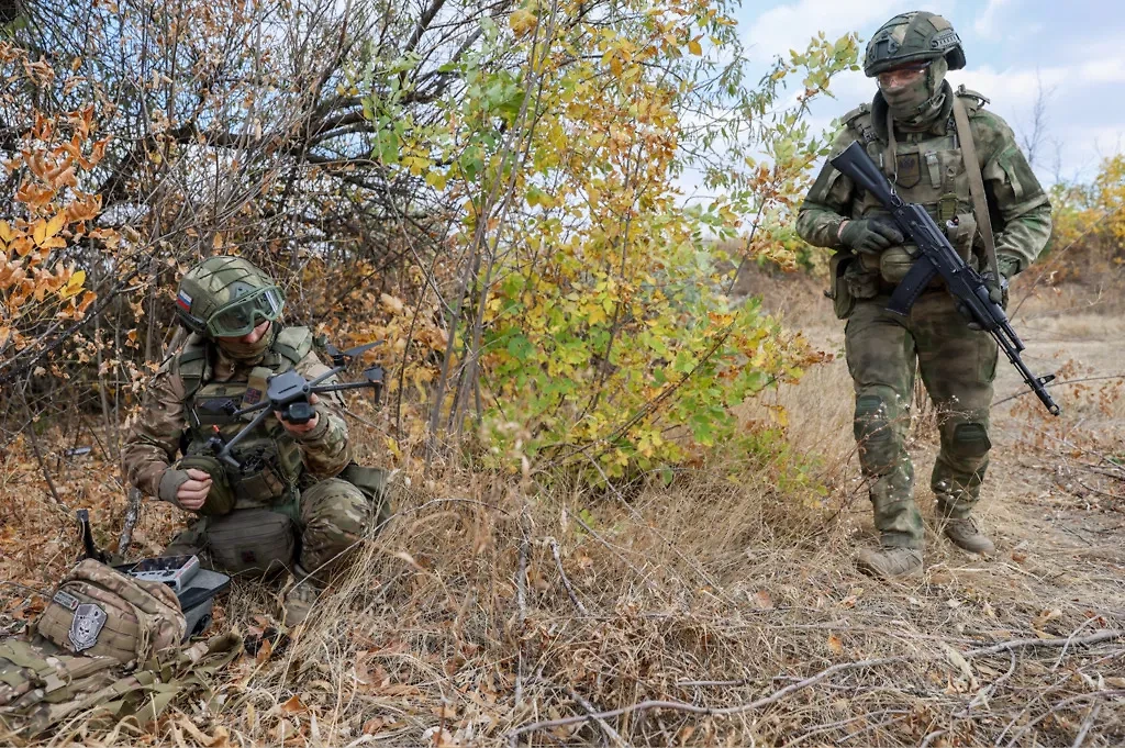 ВС РФ на линии боевого соприкосновения в зоне СВО. Фото © TACC / Александр Река