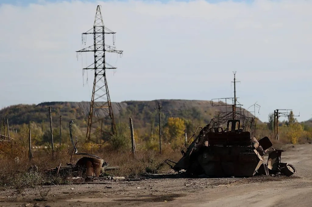 Разбитая техника ВСУ в Курской области. Фото © АСС / Дмитрий Ягодкин