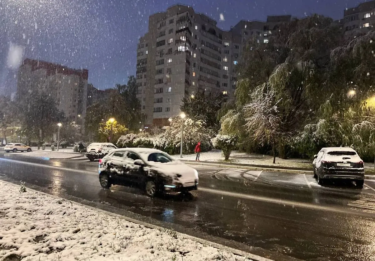 Снегопад в Москве. Обложка © Life.ru