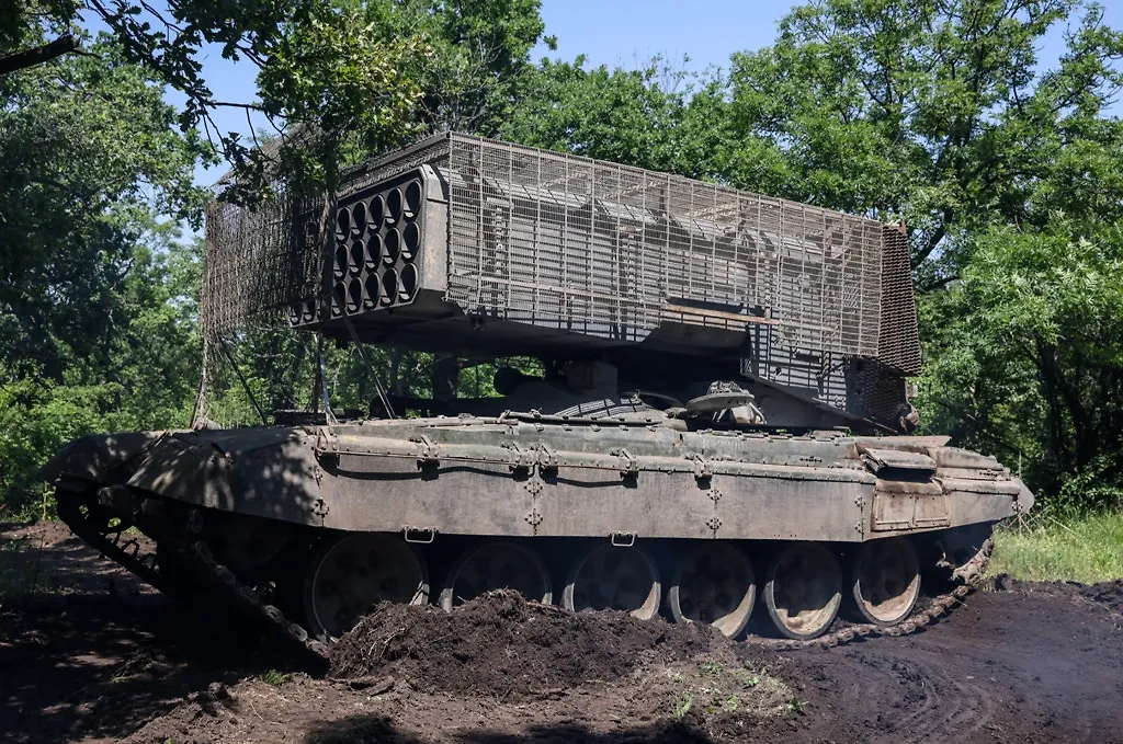 ТОС-1А «Солнцепёк». Обложка © ТАСС / Александр Река