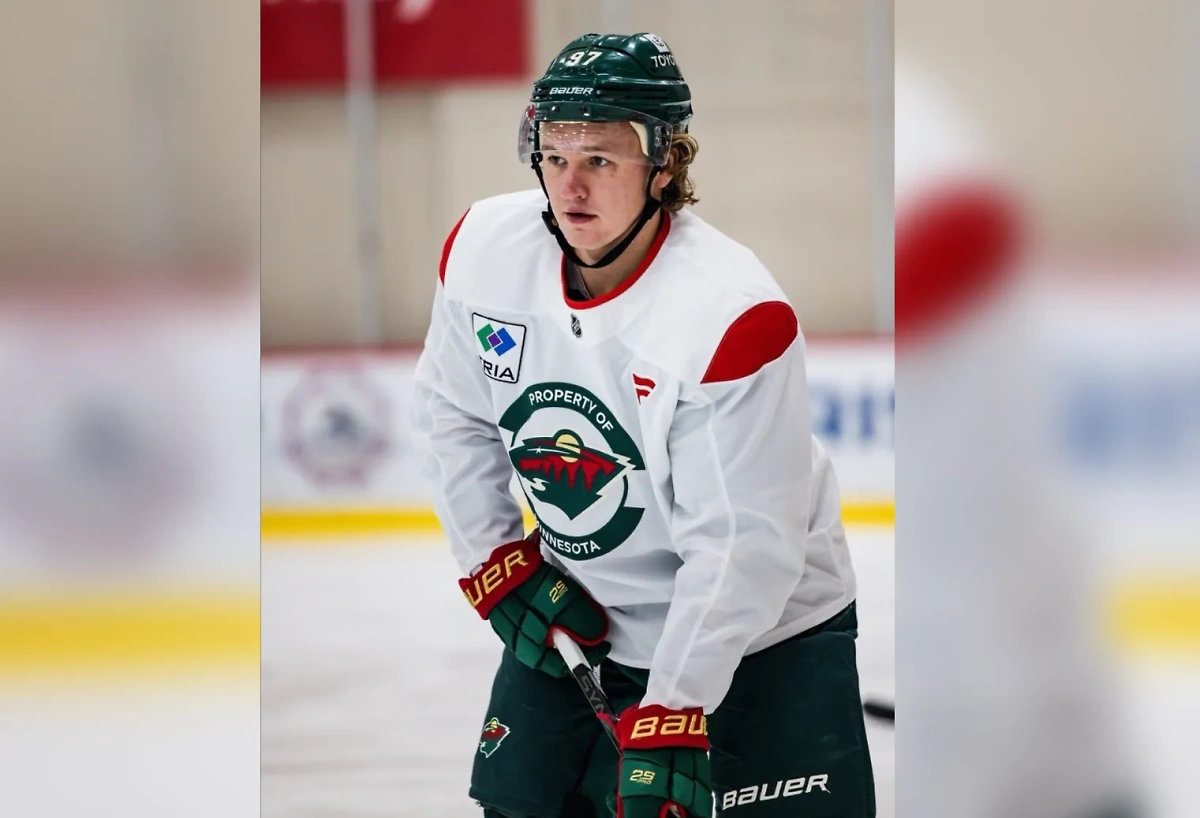 Кирилл Капризов. Обложка © Х / minnesotawild