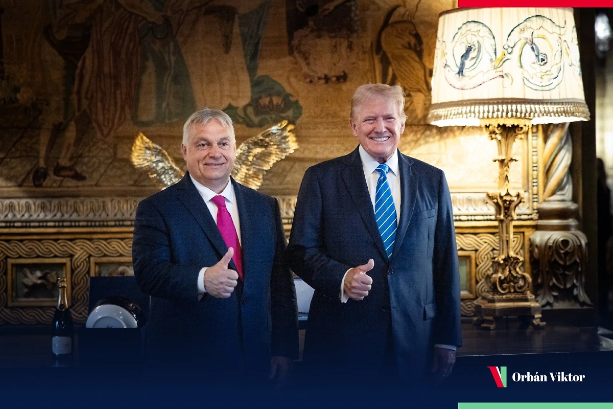 Премьер-министр Венгрии Виктор Орбан и Дональд Трамп. Обложка © X / Orbán Viktor