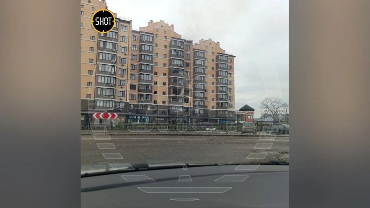 Дом в Пятигорске, где прогремел взрыв газа. Фото © SHOT