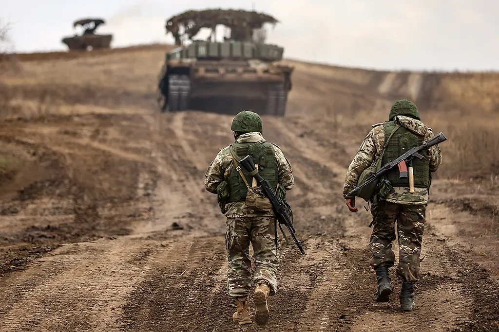 Продвижение российских войск. Фото © ТАСС / Александр Река