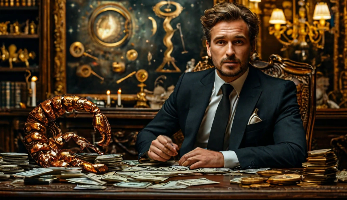 Знак зодиака Скорпион и жажда денег и власти. Фото © «Шедеврум»