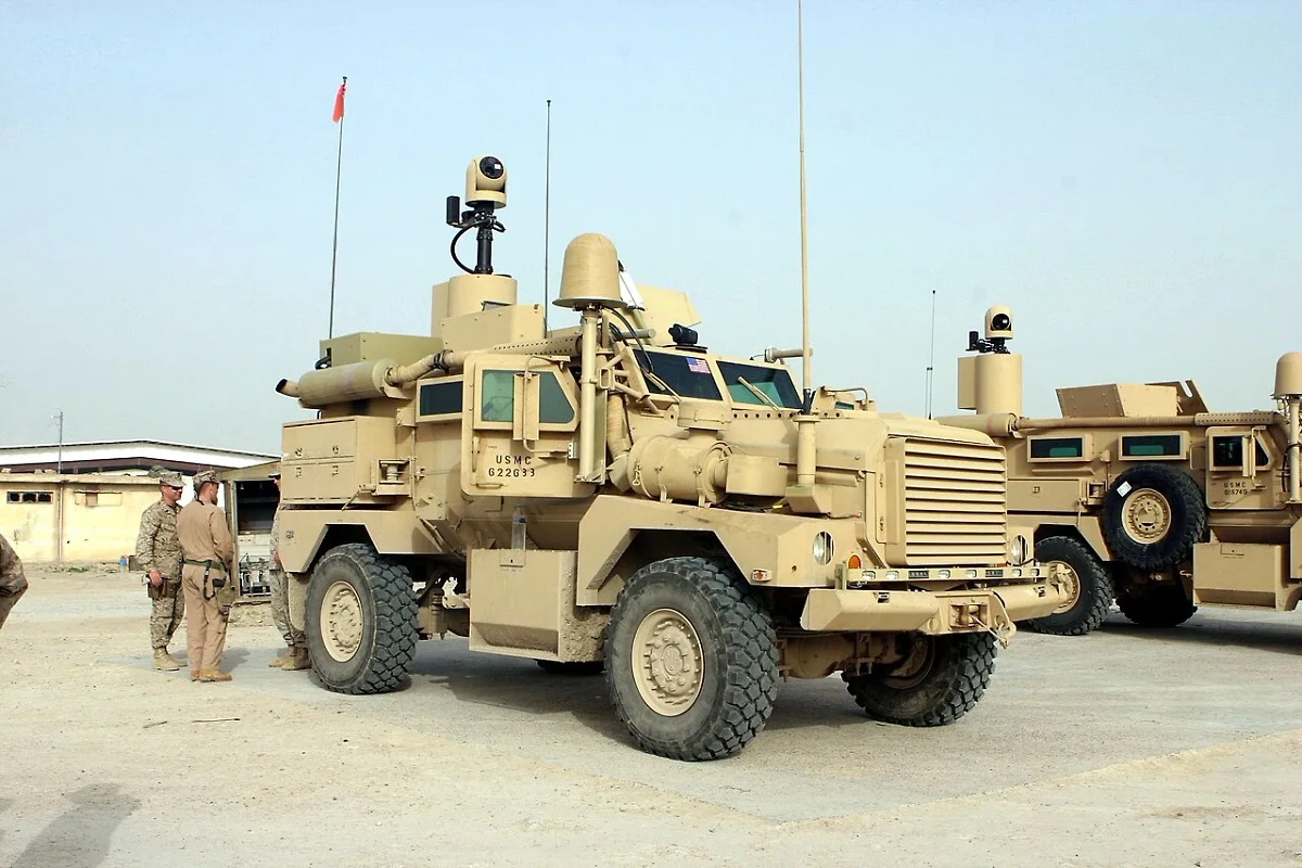 Бронемашина класса MRAP на вооружении США. Фото © Wikipedia / U.S. Marine Corps photo by Lance Cpl