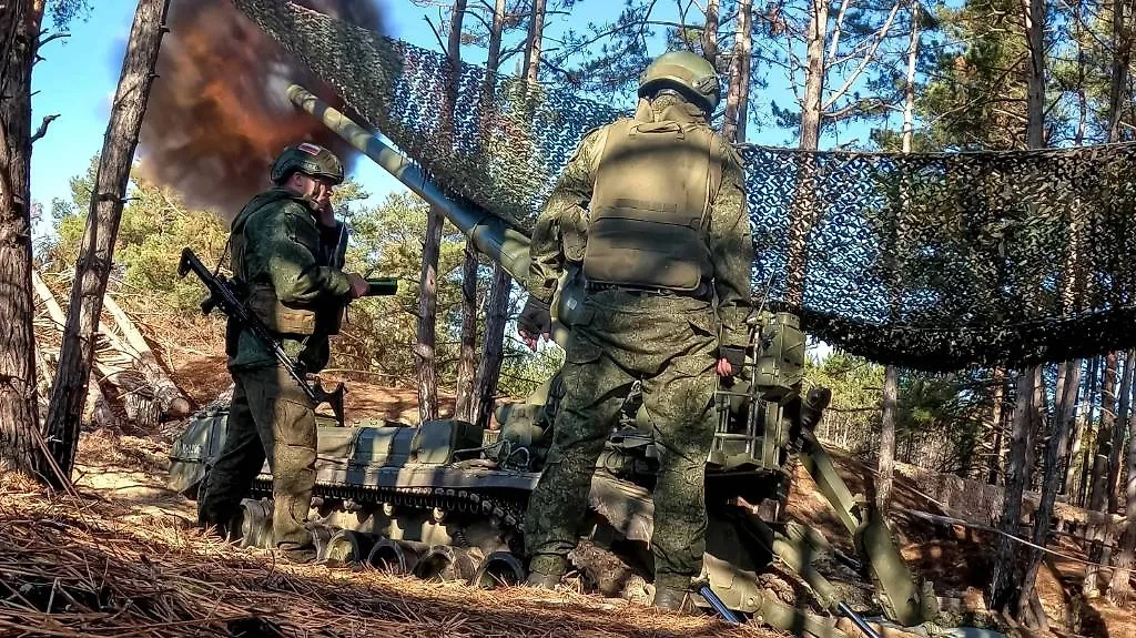 Российские военные в зоне СВО. Фото © ТАСС / Алексей Коновалов