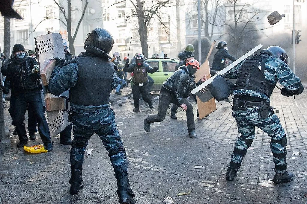 Разгон Майдана. Фото © ТАСС / ITAR-TASS / Никита Юренев