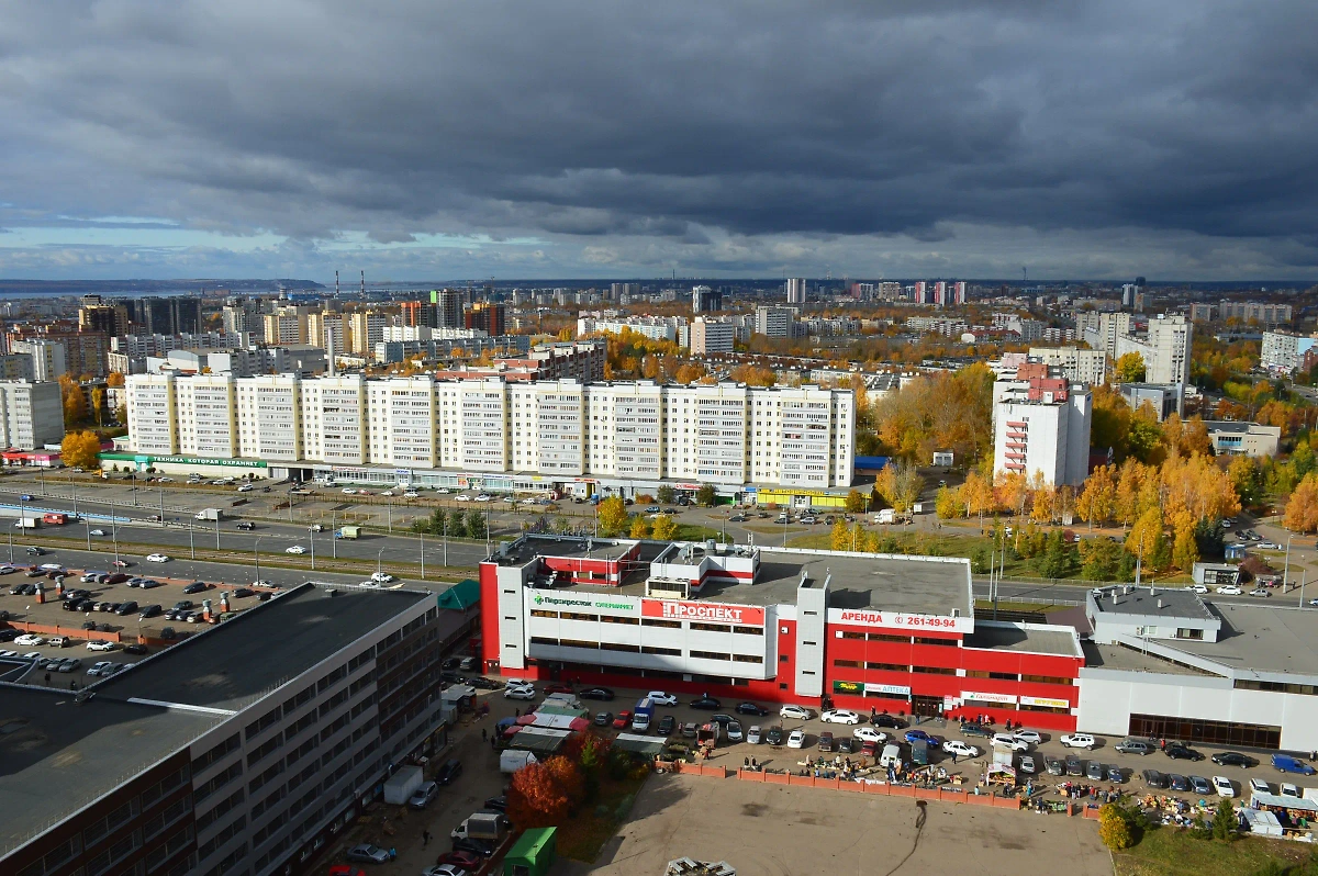 Казанский жилой район Горки, откуда родом «Перваки». Фото © Wikipedia / MarSaf