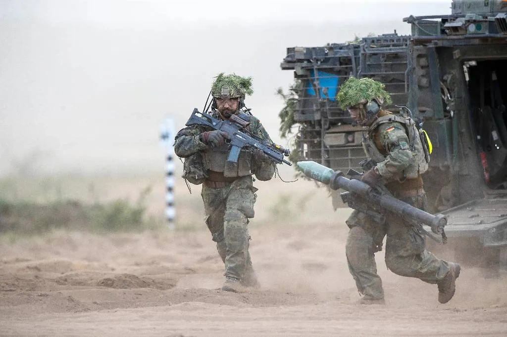 Военные учения Бундесвера. Фото © ТАСС / AP / Mindaugas Kulbis