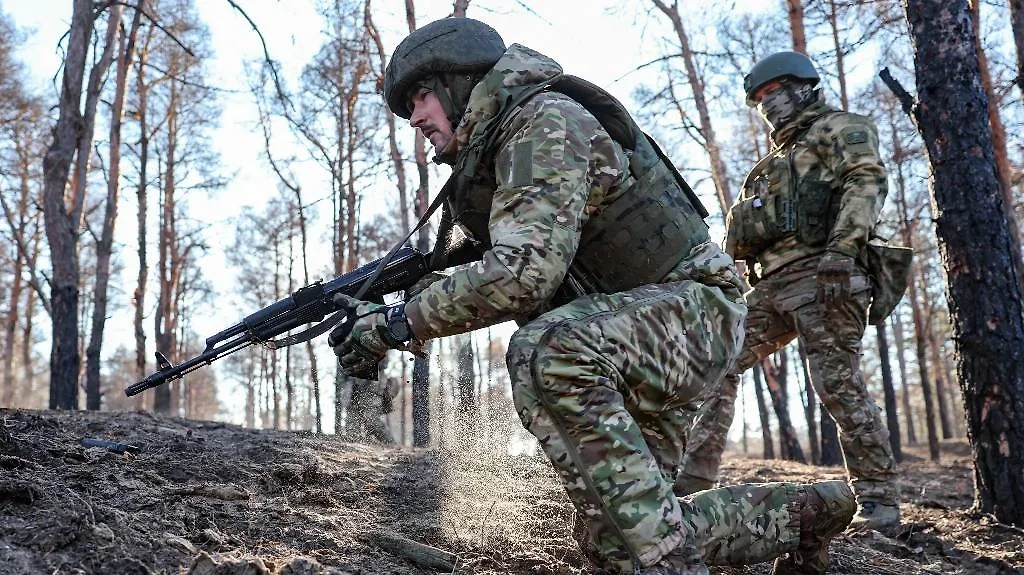 Российские военные в зоне СВО. Фото © ТАСС / Алексей Коновалов