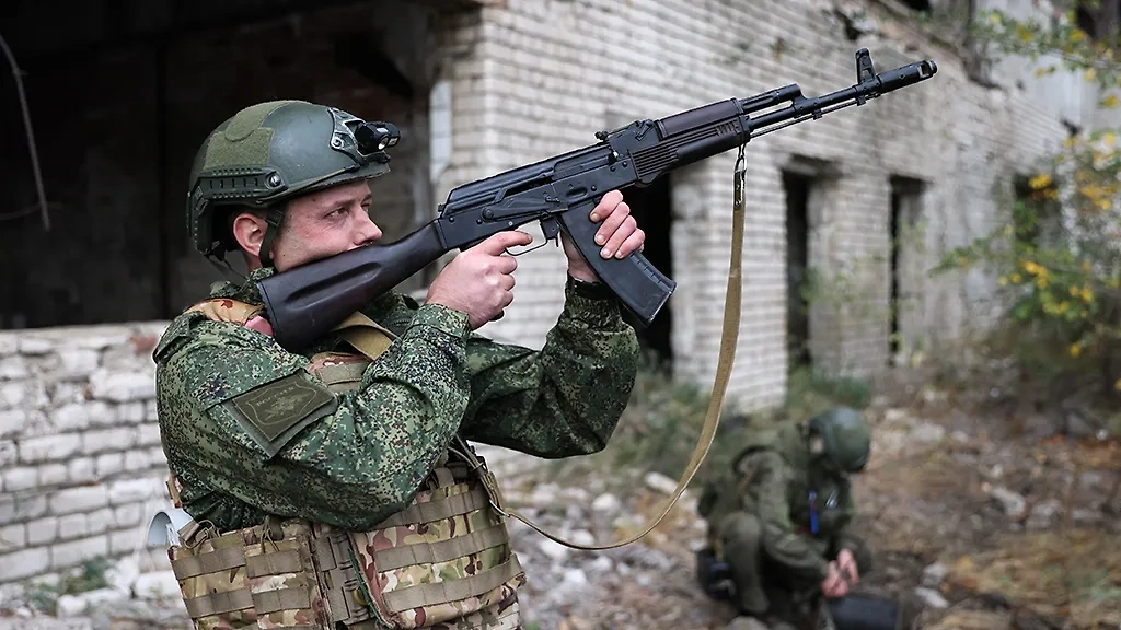 Российские военные в зоне СВО. Фото © ТАСС / Александр Река