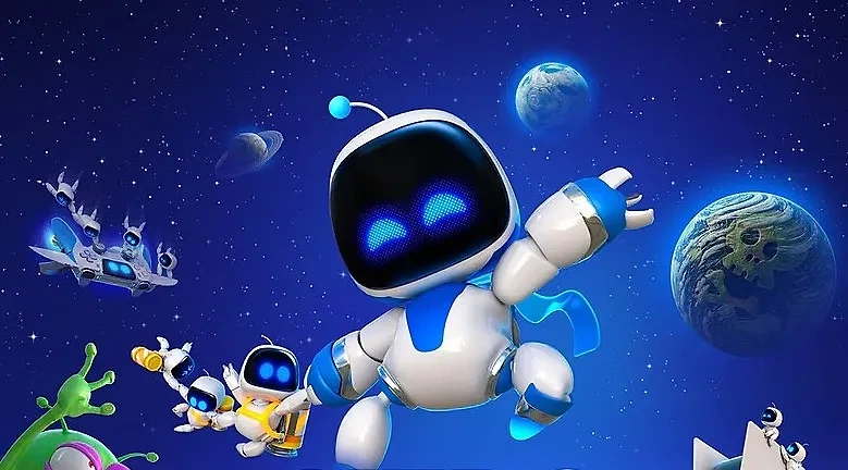 Astro Bot — компьютерная игра в жанре платформер. Обложка © Wikipedia