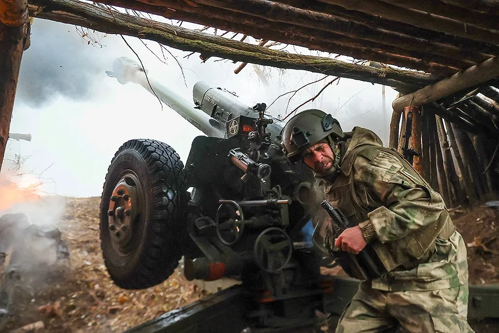 Боевые действия в зоне СВО. Обложка © ТАСС / Алексей Коновалов