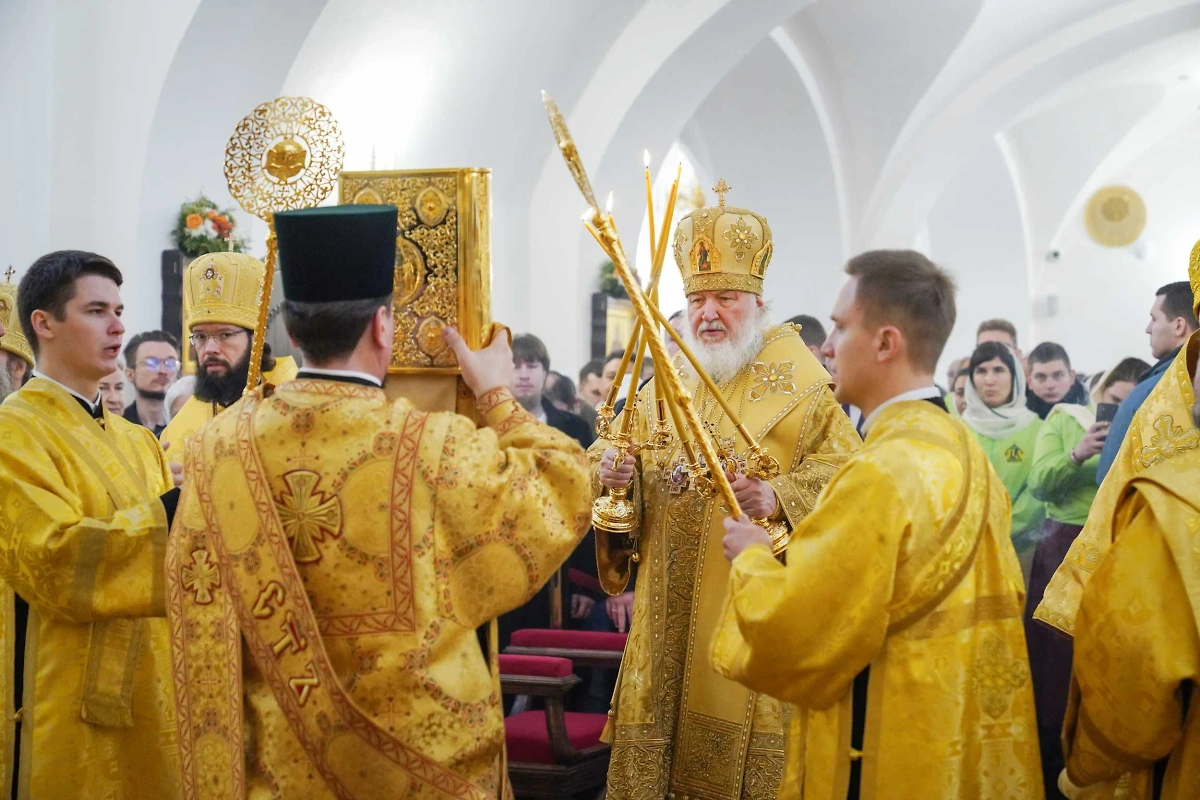 Патриарх Московский и всея Руси Кирилл. Обложка © Сайт Московского Патриархата