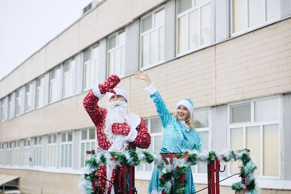 Мария Львова-Белова в образе Снегурочки. Обложка © Telegram / Мария Львова-Белова