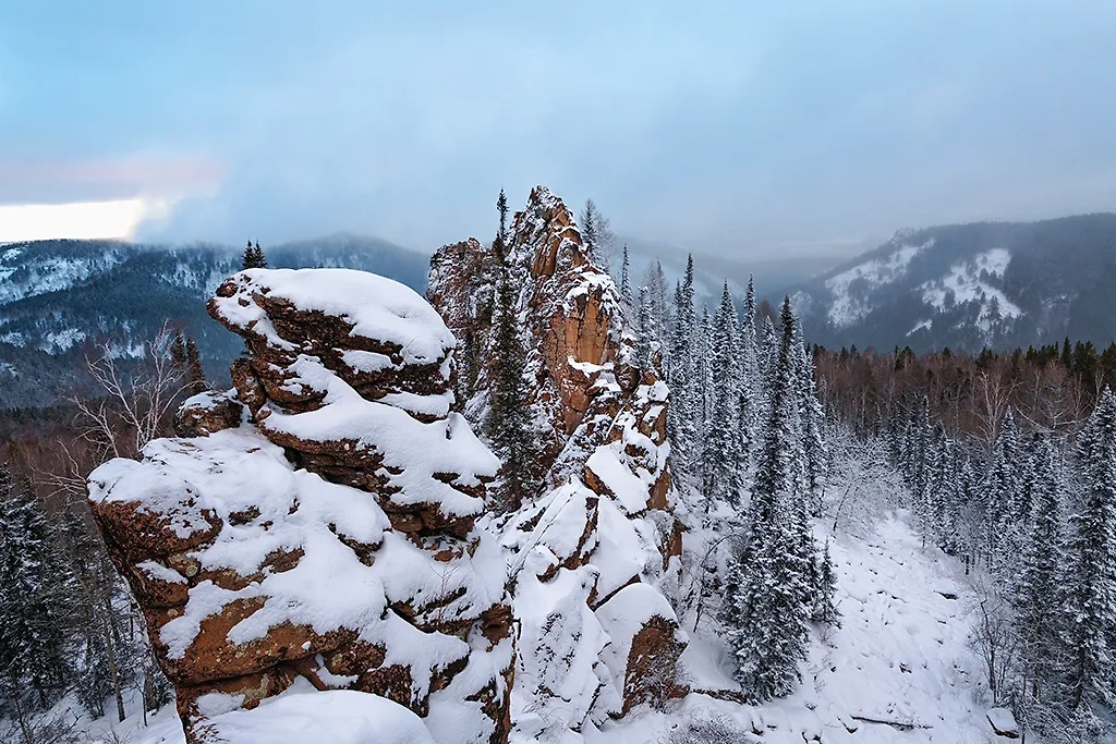 Пещеры Красноярских Столбов: эхо мечтаний. Фото © ТАСС / Александр Манзюк