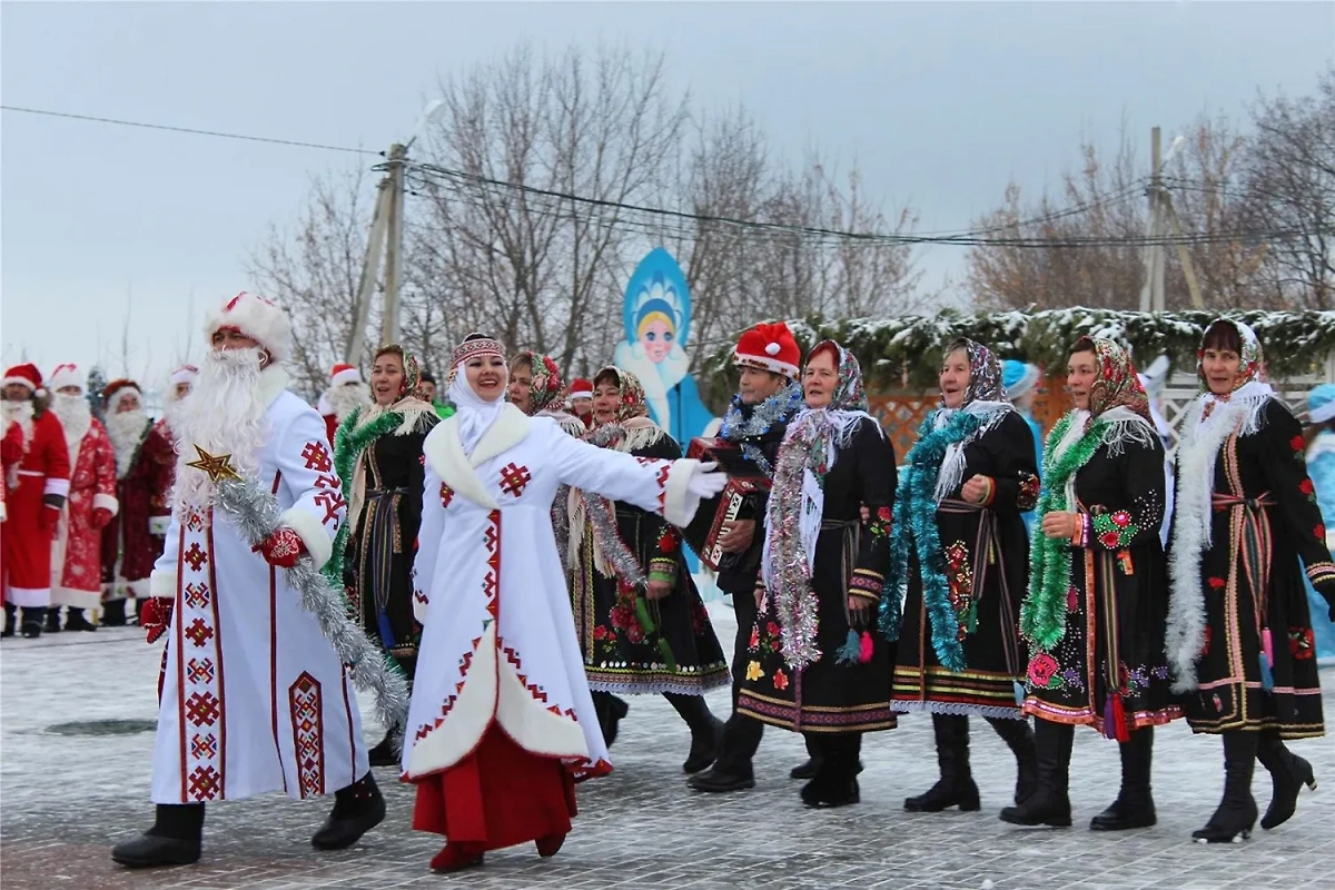 В Чувашии Новый год отмечают с Рождества до Крещения. Фото © Культура.рф