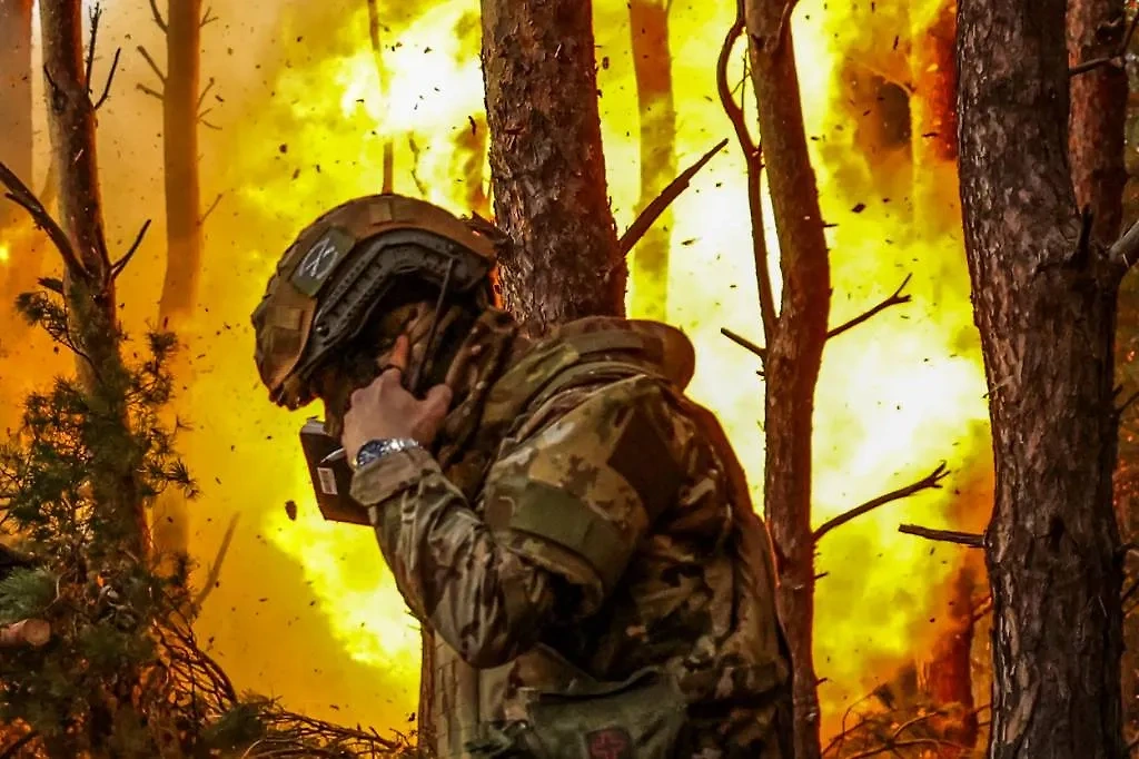 Военные действия в зоне проведения СВО. Обложка © ТАСС / Алексей Коновалов