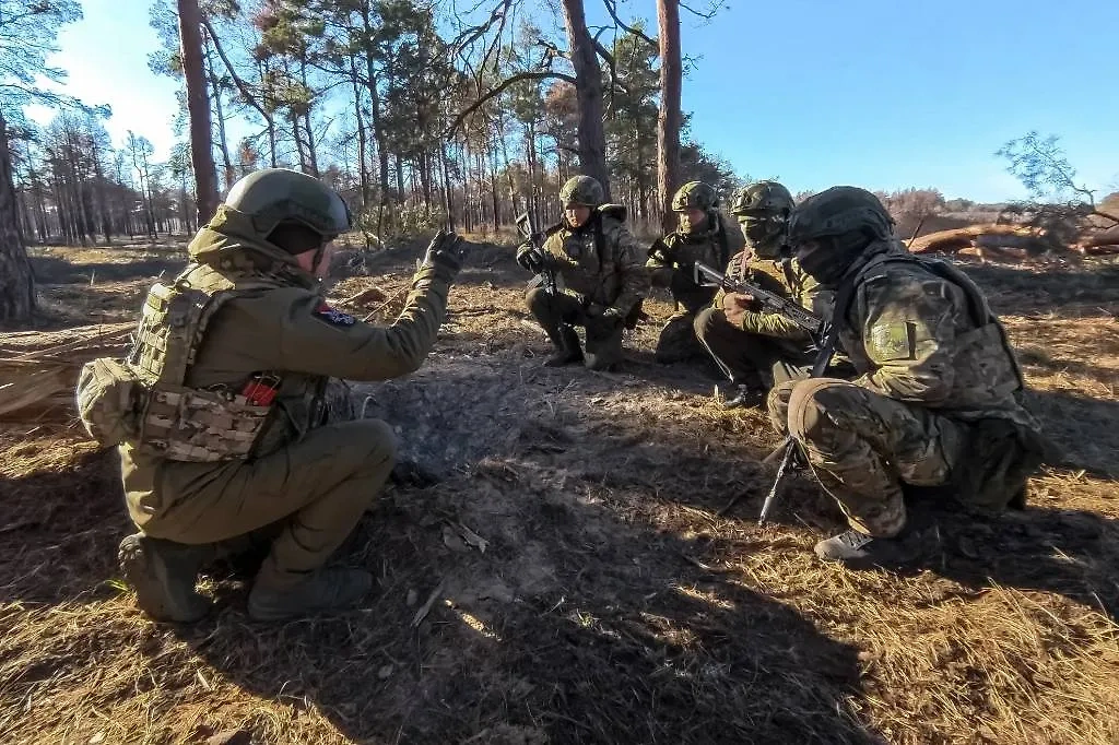 Российские военные в зоне СВО. Фото © ТАСС / Алексей Коновалов