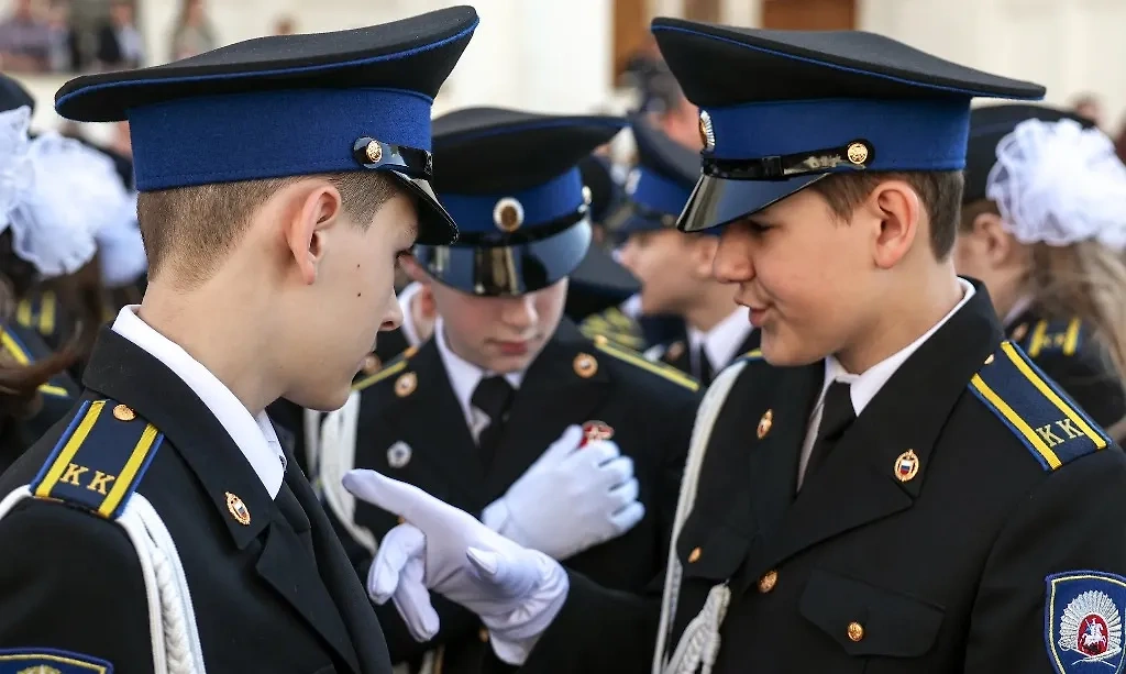 17 февраля отмечается День кадета. Фото © ТАСС / Сергей Бобылев