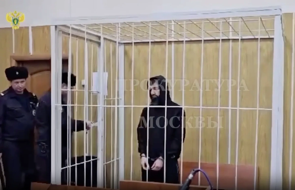 В Москве арестован участник вооружённого конфликта в центре Москвы. Видео © T.me / Прокуратура Москвы