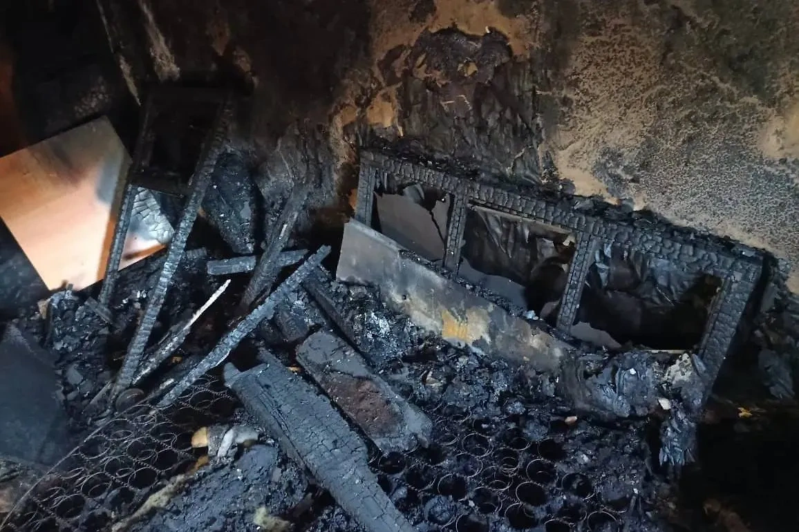 Последствия пожара в расселённом доме на Камчатке. Обложка © СУ СКР по Камчатскому краю