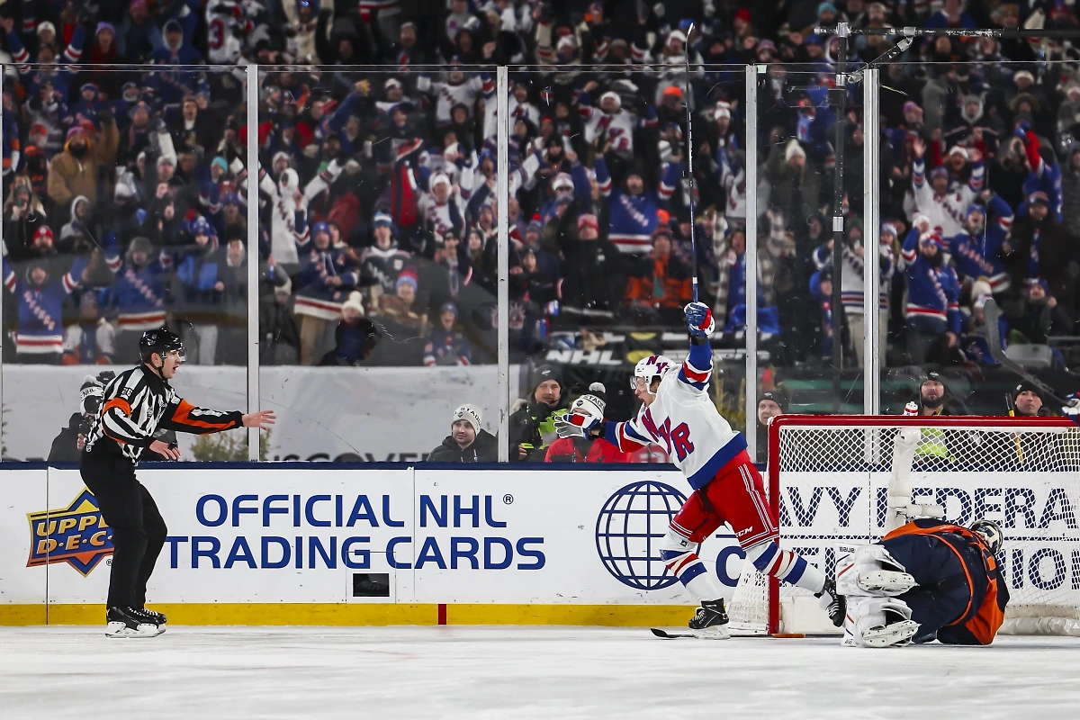 Артемий Панарин забил победную шайбу в овертайме. Обложка © X / New York Rangers