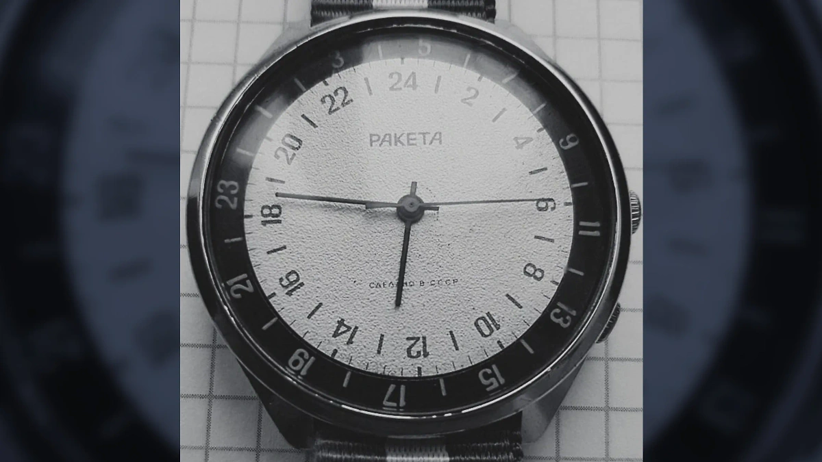 Эти часы принадлежали самому младшему члену группы — Сергею Конкину. Фото © ngs.ru / Виктория Михайлюк