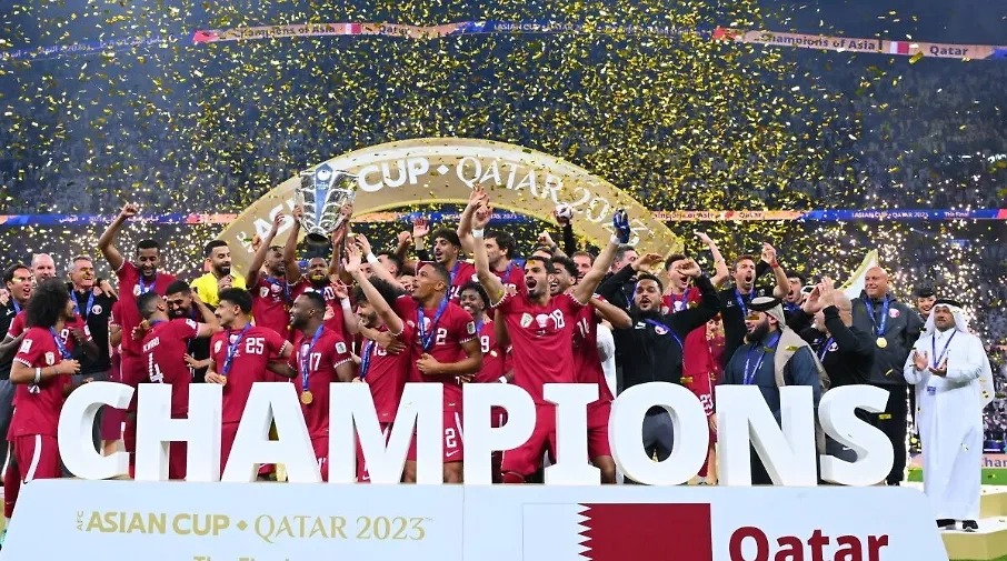 Сборная Катара стала чемпионом Кубка Азии. Обложка © the-afc.com
