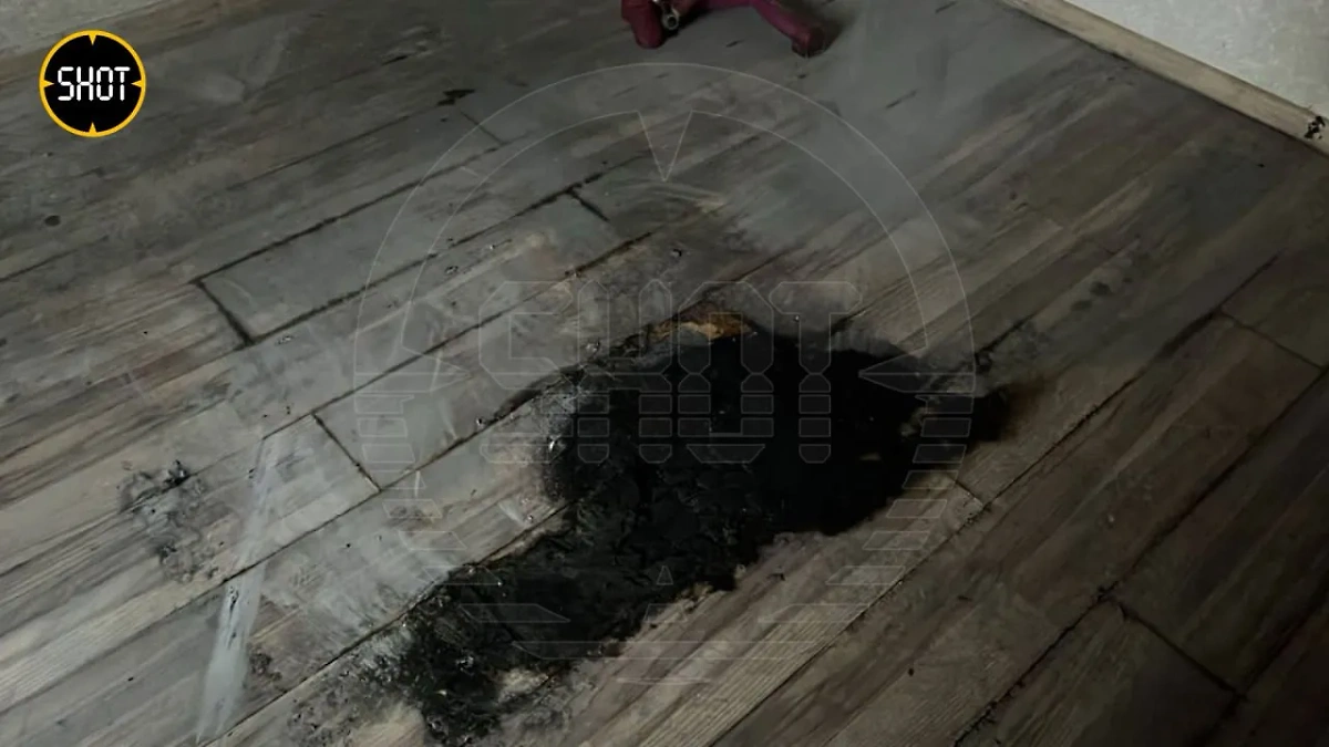 Последствия возгорания в квартире в Москве. Фото © Telegram / SHOT