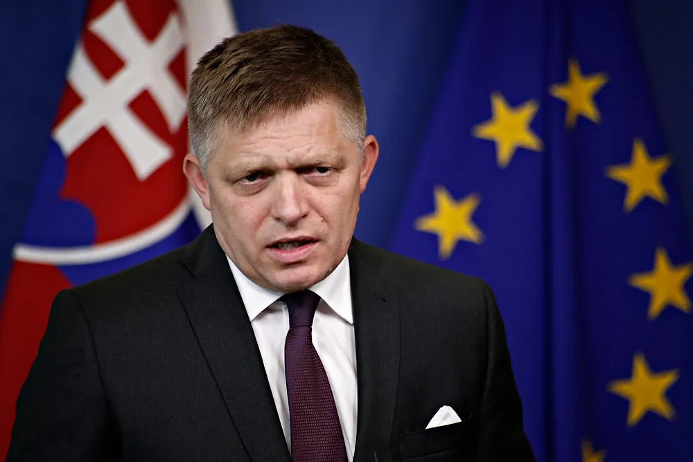 Глава Правительства Словакии Роберт Фицо. Обложка © Shutterstock