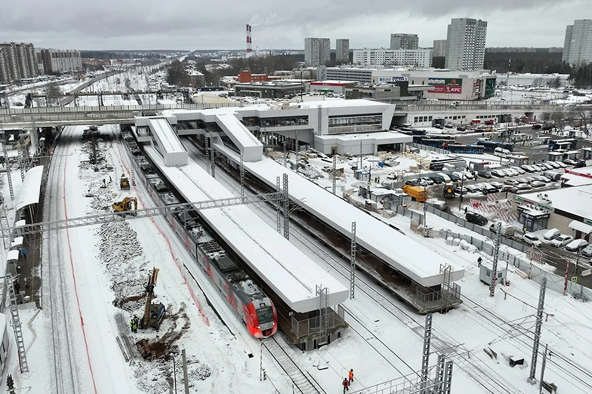 В Москве удвоилась сеть наземного метро в 2023 году. Фото © Пресс-служба мэра и Правительства Москвы / М. Мишин