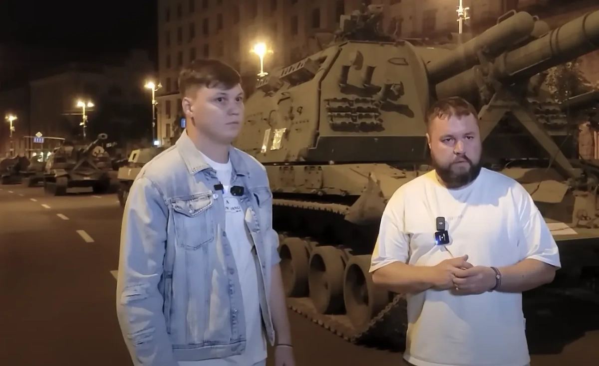Интервью Кузьминова в Киеве. Фото © YouTube / Volodymyr Zolkin