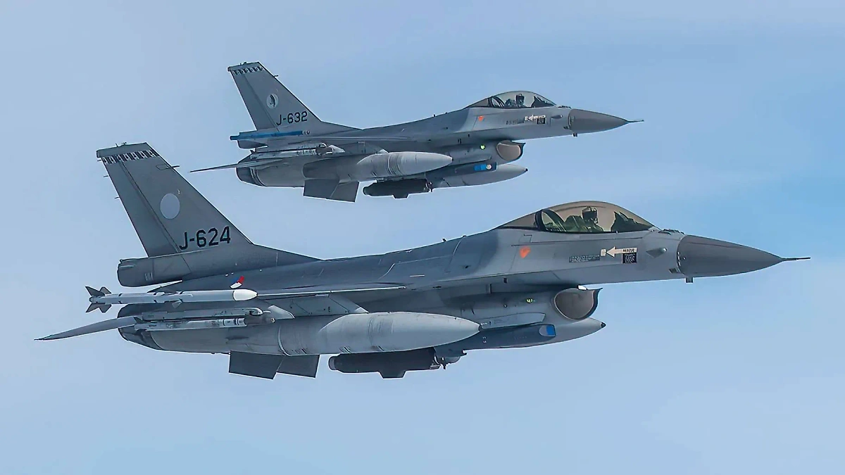 Истребители F-16. Обложка © Getty Images / Horacio Villalobos