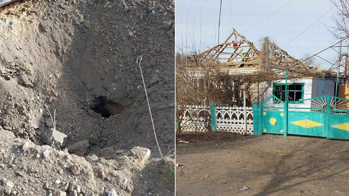 ВСУ ударили дроном по маршрутке с пассажирами в Херсонской области. Фото © Телеграм-канал Владимира Сальдо