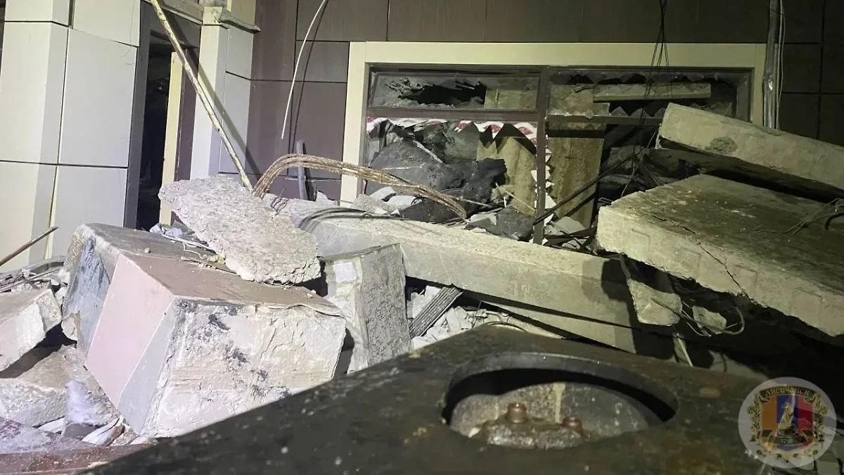 Семь человек погибли при ударе ВСУ по пекарне в Лисичанске. Фото © Telegram / Администрация Лисичанска
