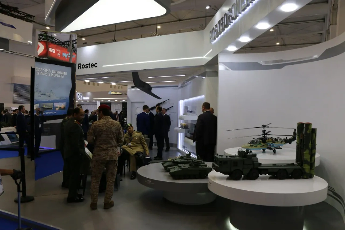 Стенд России на World Defense Show 2024 в Саудовской Аравии. Обложка © t.me / Рособоронэкспорт