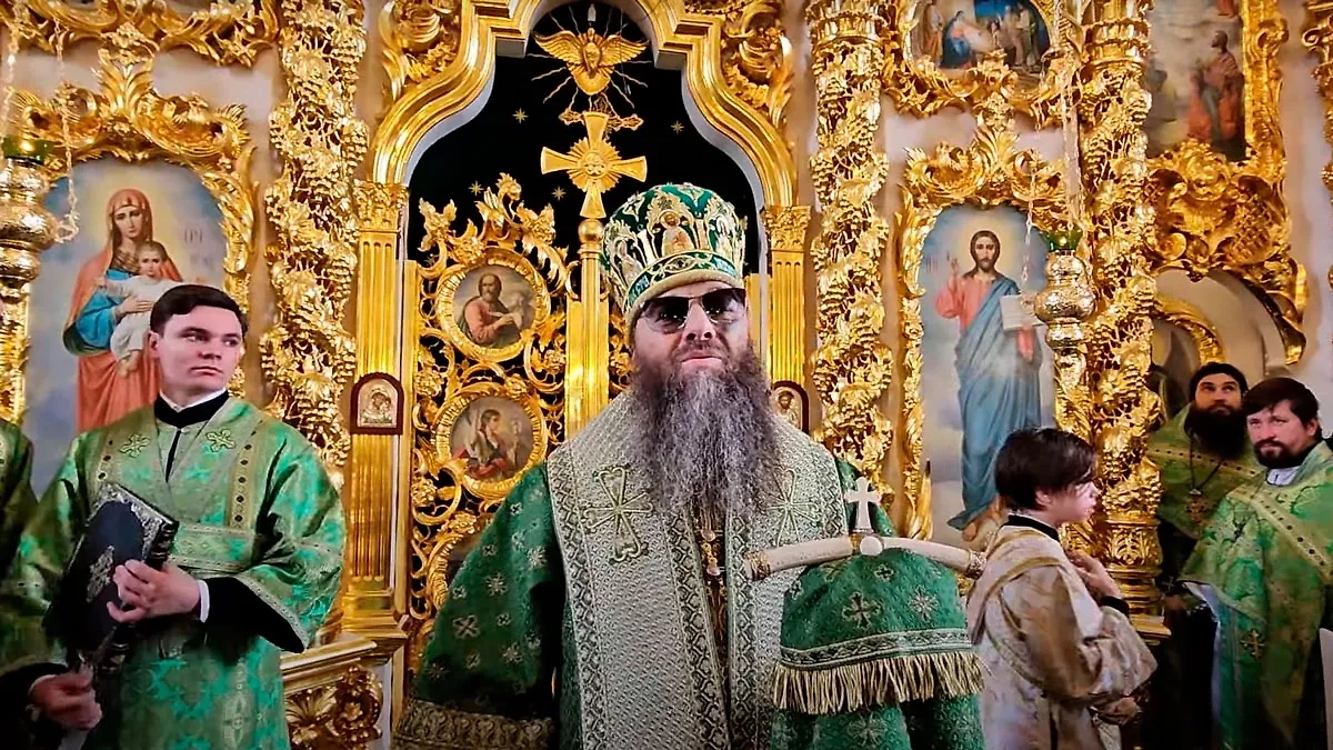 Митрополит Украинской православной церкви Лонгин. Обложка © Обложка YouTube / Банченский монастырь