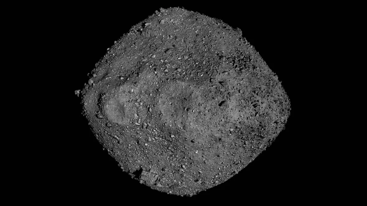 Астероид Бенну. Обложка © NASA / Goddard / University of Arizona