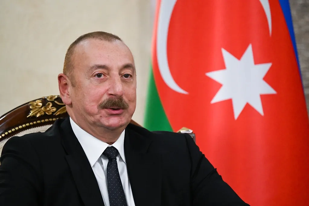 Президент Азербайджана Ильхам Алиев. Обложка © ТАСС / POOL / Павел Бедняков