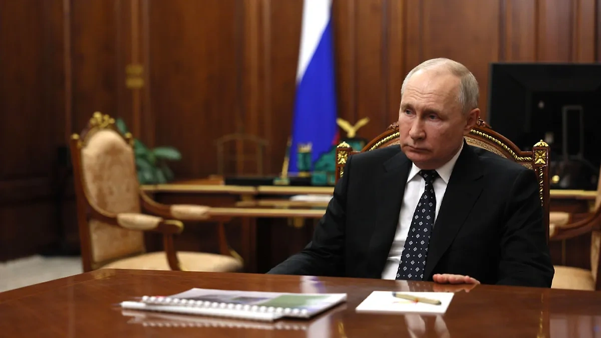 Президент РФ Владимир Путин. Обложка © Kremlin.ru