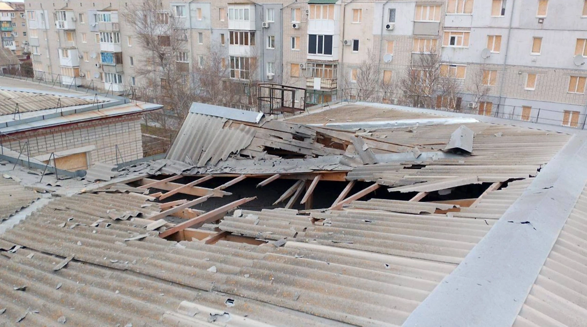ВСУ ударили по избирательным участкам в Херсонской области. Фото © Telegram/Избирательная комиссия Херсонской области