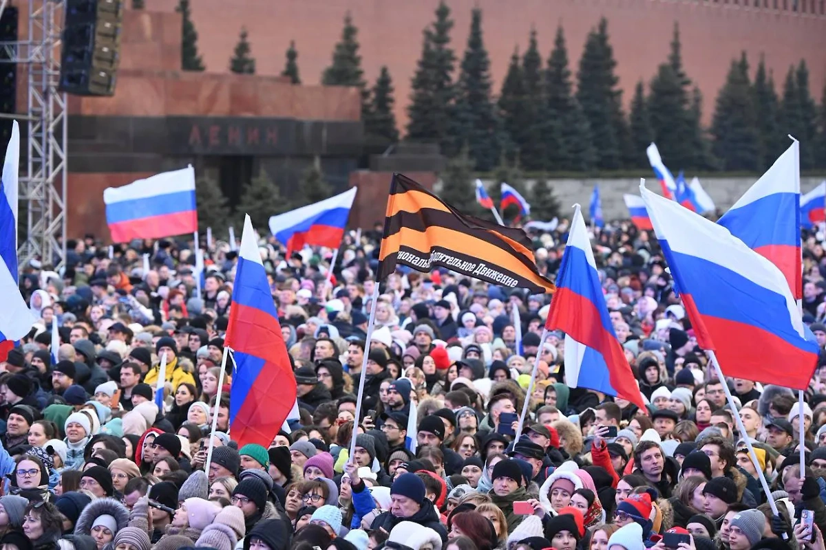 Концерт в честь 10-летия воссоединения Крыма с Россией. Фото © Life.ru