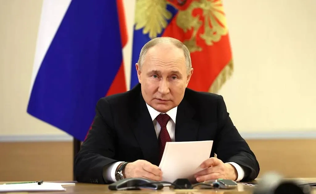 Президент РФ Владимир Путин. Обложка © kremlin.ru