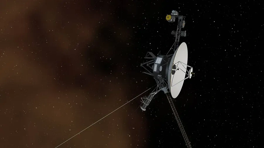 Зонд Voyager-1 прислал неожиданное сообщение. Обложка © NASA