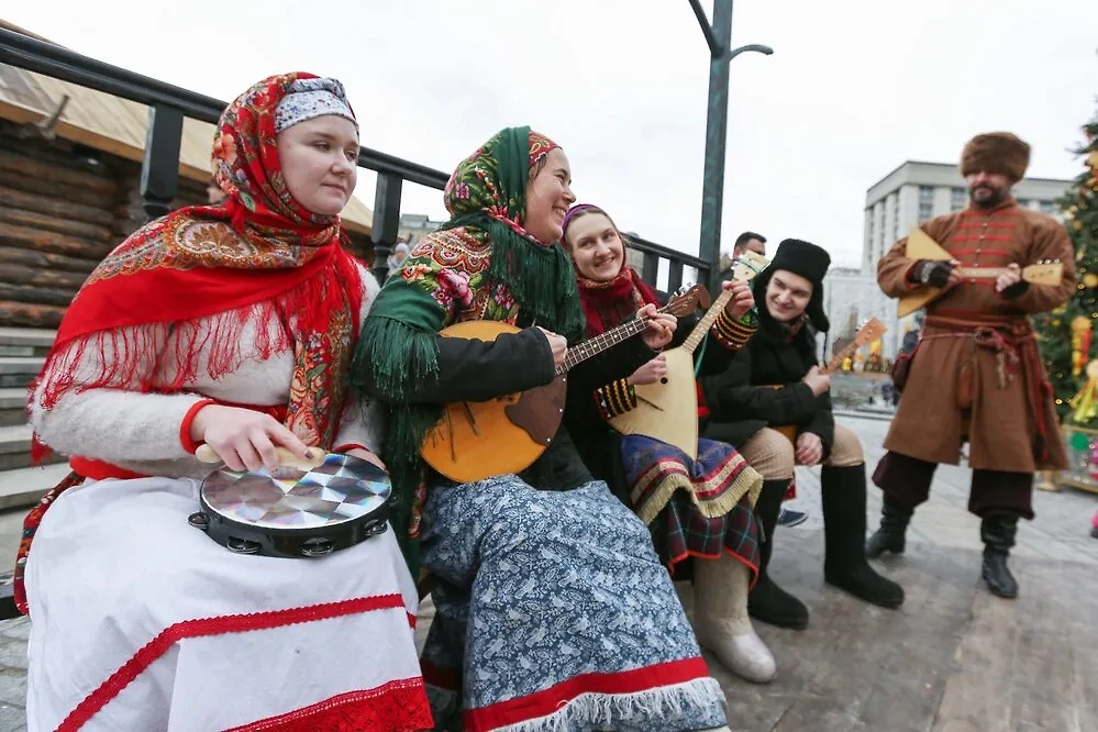 В старину на Овсянки непременно устраивались народные гулянья. Фото © Агентство "Москва" / Кирилл Зыков